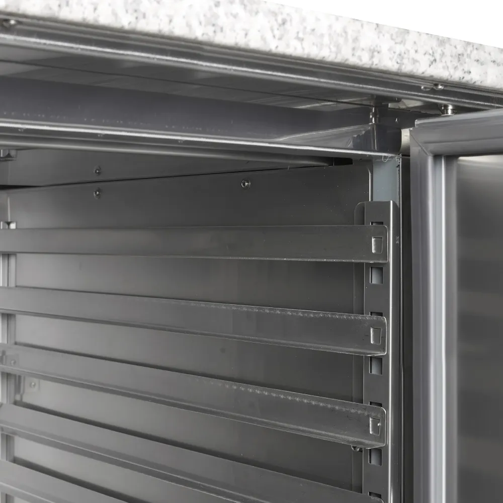 Commercial Pizza Table with Refrigerated Display
