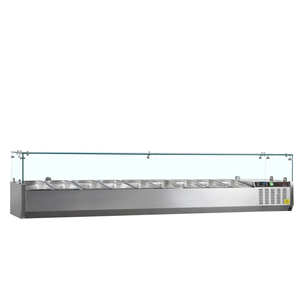 Vitrine Réfrigérée Professionnelle 10 GN1/4