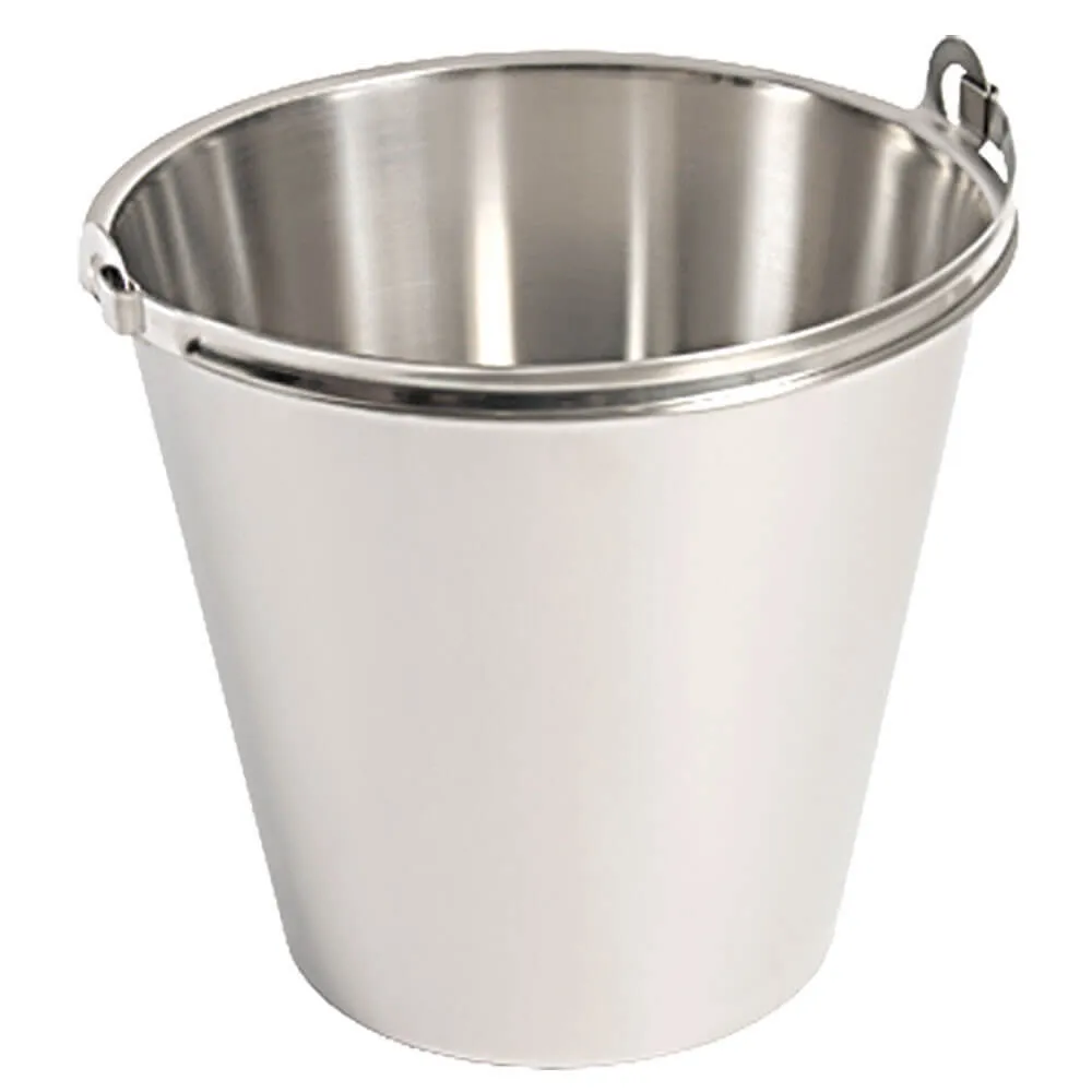 Nerūdijančio plieno kibiras Premium, Ø 235 mm, 7 l (091061)