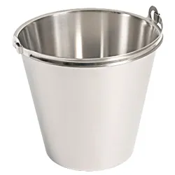 Nerūdijančio plieno kibiras Premium, Ø 235 mm, 7 L