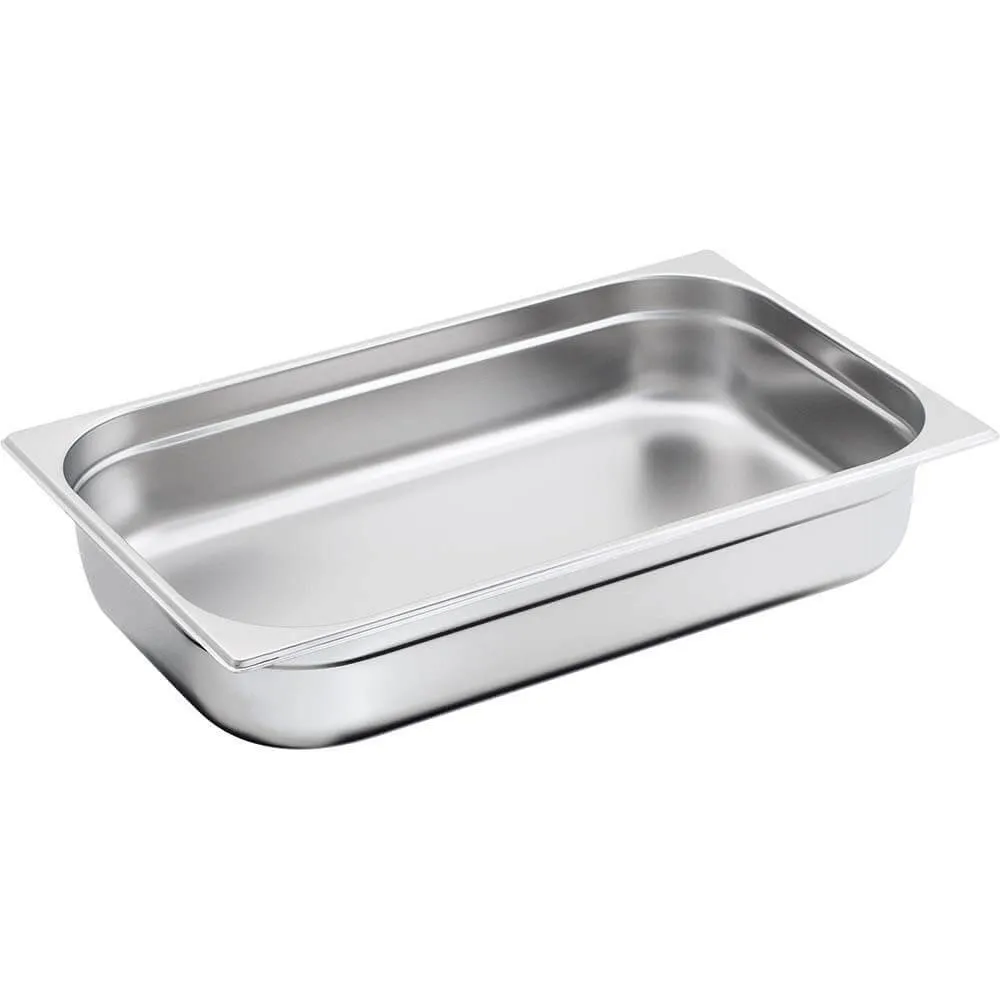 Récipient de cuisson GN1/1 100 mm - Basic en acier