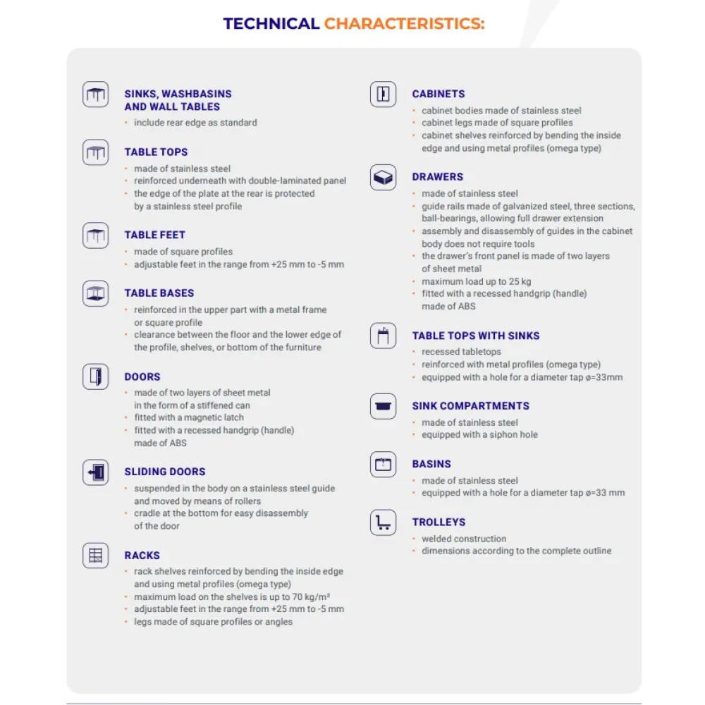 Kompaktiškas stalelis be lentynos 400 mm Kompaktiškas stalelis be lentynos 400 mm