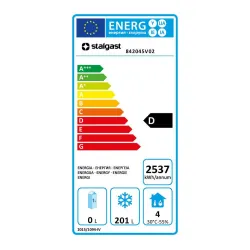 Comptoir congélateur 275L AVEC 2 PORTES