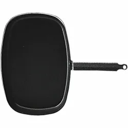 Aliumininė keptuvė žuviai su teflonine nepridegančia danga 380 × 260 mm