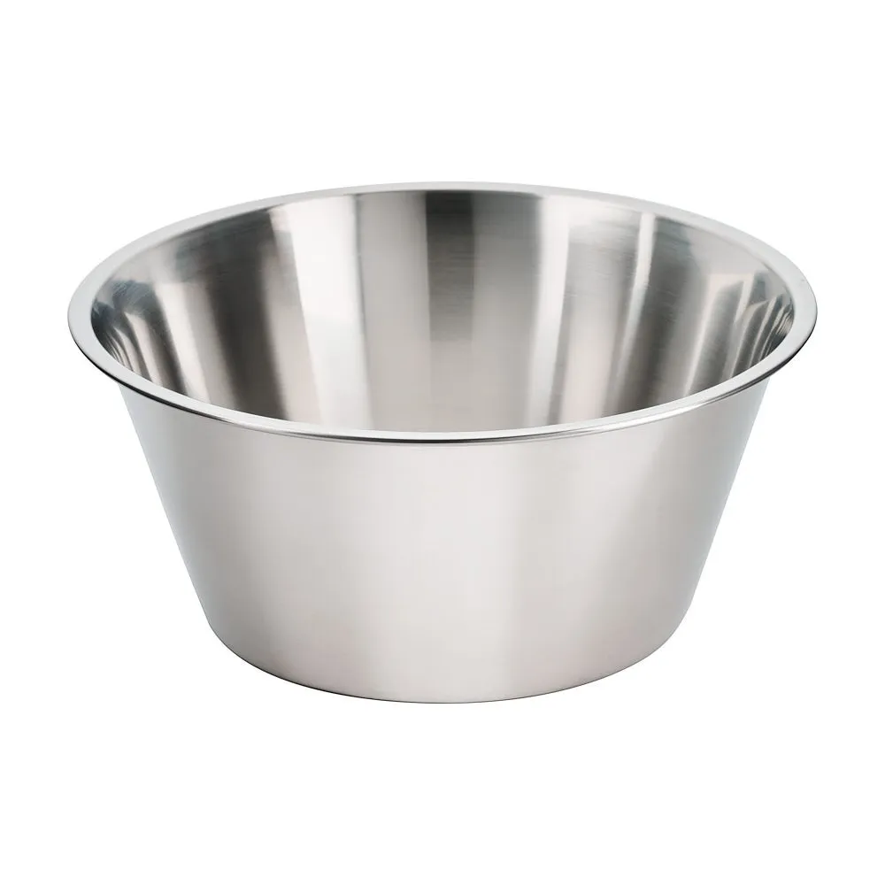 Grand Bol en Acier Satiné 11.5L
