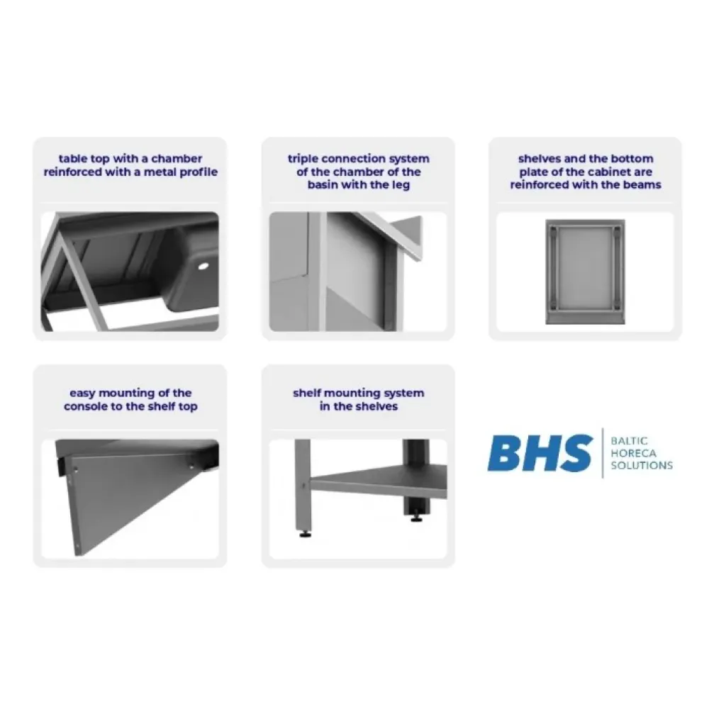 Sleek Wall-Mounted Table without Shelf