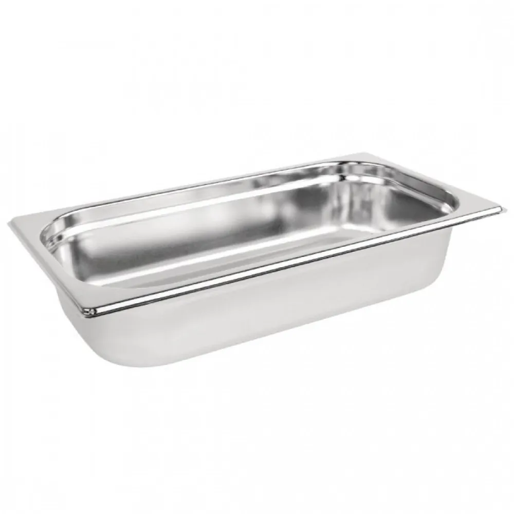 Gastro GN1/3 Stainless Steel Food Container - Height 65mm Gastro GN1/3 Stainless Steel Food Container - Height 65mm