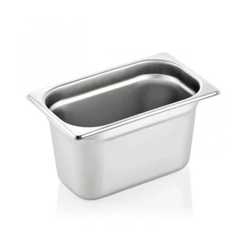 Robust GN1/4 Stainless Steel Container, 150 mm Height Robust GN1/4 Stainless Steel Container, 150 mm Height