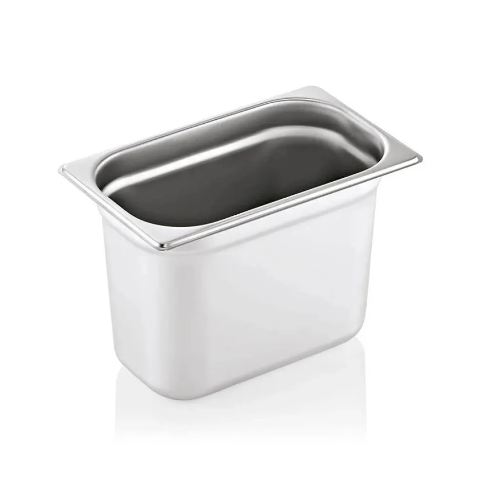 Stainless Steel GN1/4 Container - 200mm Deep Stainless Steel GN1/4 Container - 200mm Deep
