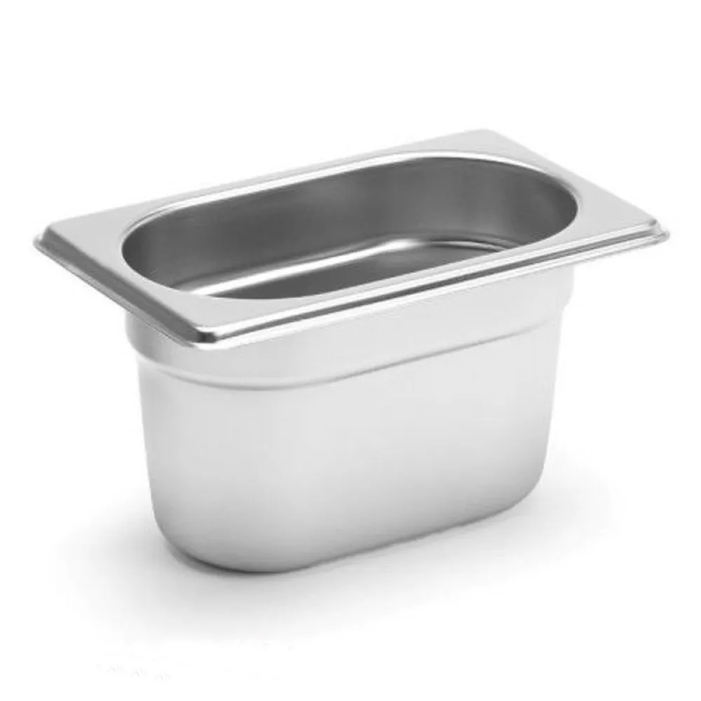 Short GN1/9 150mm Stainless Steel Container Short GN1/9 150mm Stainless Steel Container