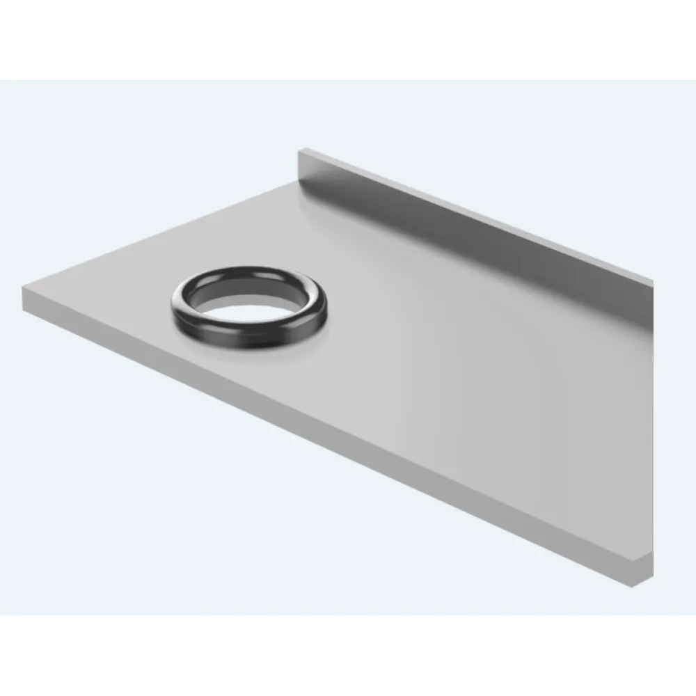 Metalinis pasirengimo stalas 1200 su kriaukle