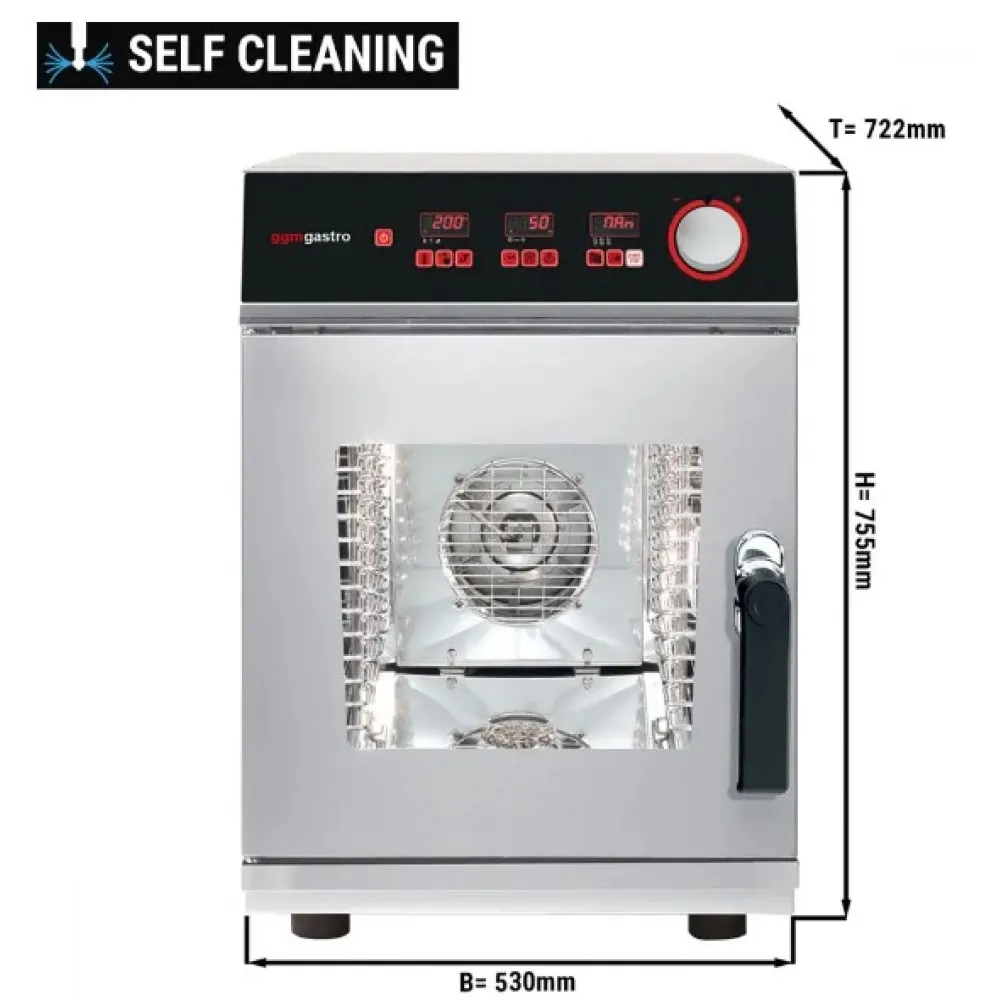 Pro Kitchen GGM Gastro KDDV623 Steam Combi Oven