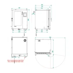 Elektrinė konvekcinė orkaitė STG 111 V7