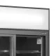 Premium Black Glass Display Fridge FSC891H