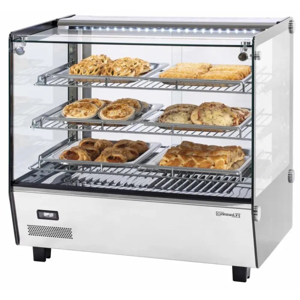 Vitrine à pâtisserie 120L avec chauffage Vitrine à pâtisserie 120L avec chauffage