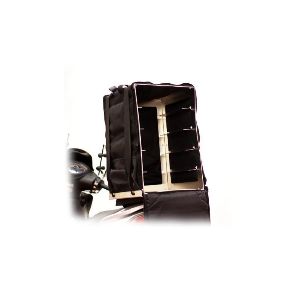 Insulated Pizza Box Carrier - Holds 8 Boxes