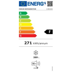 Dziļā saldētava Eco Line G-BD350S