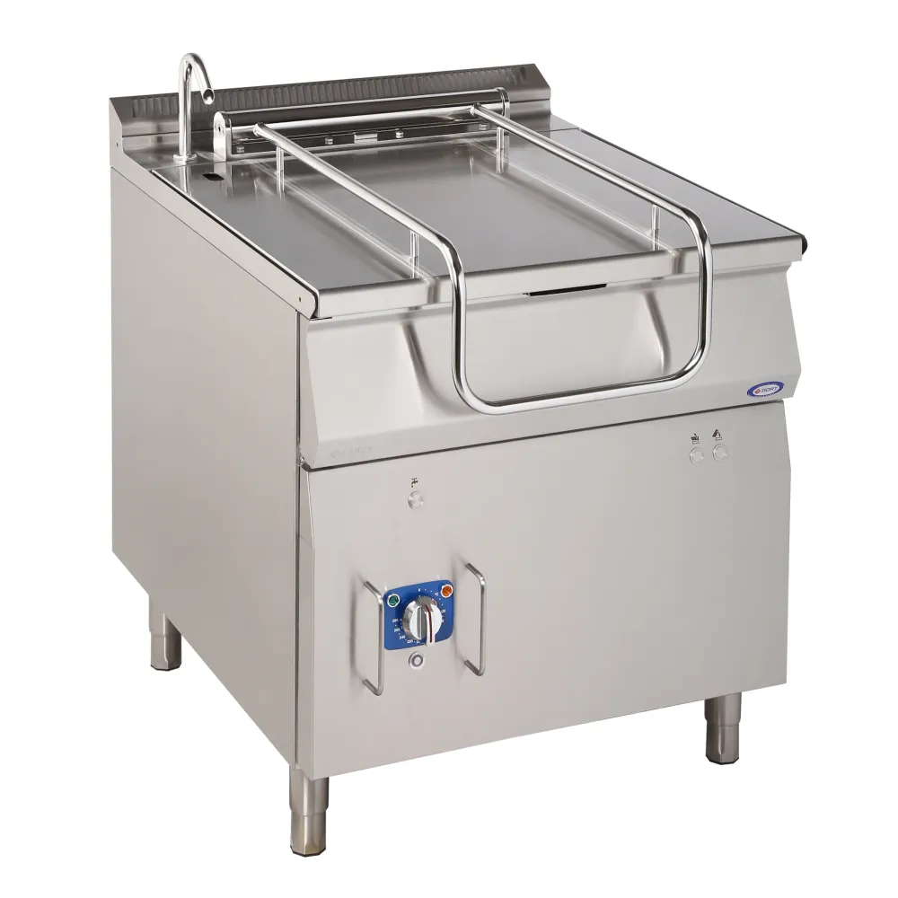 Poêle à frire à gaz 80L - Idéale pour les grandes cuisines