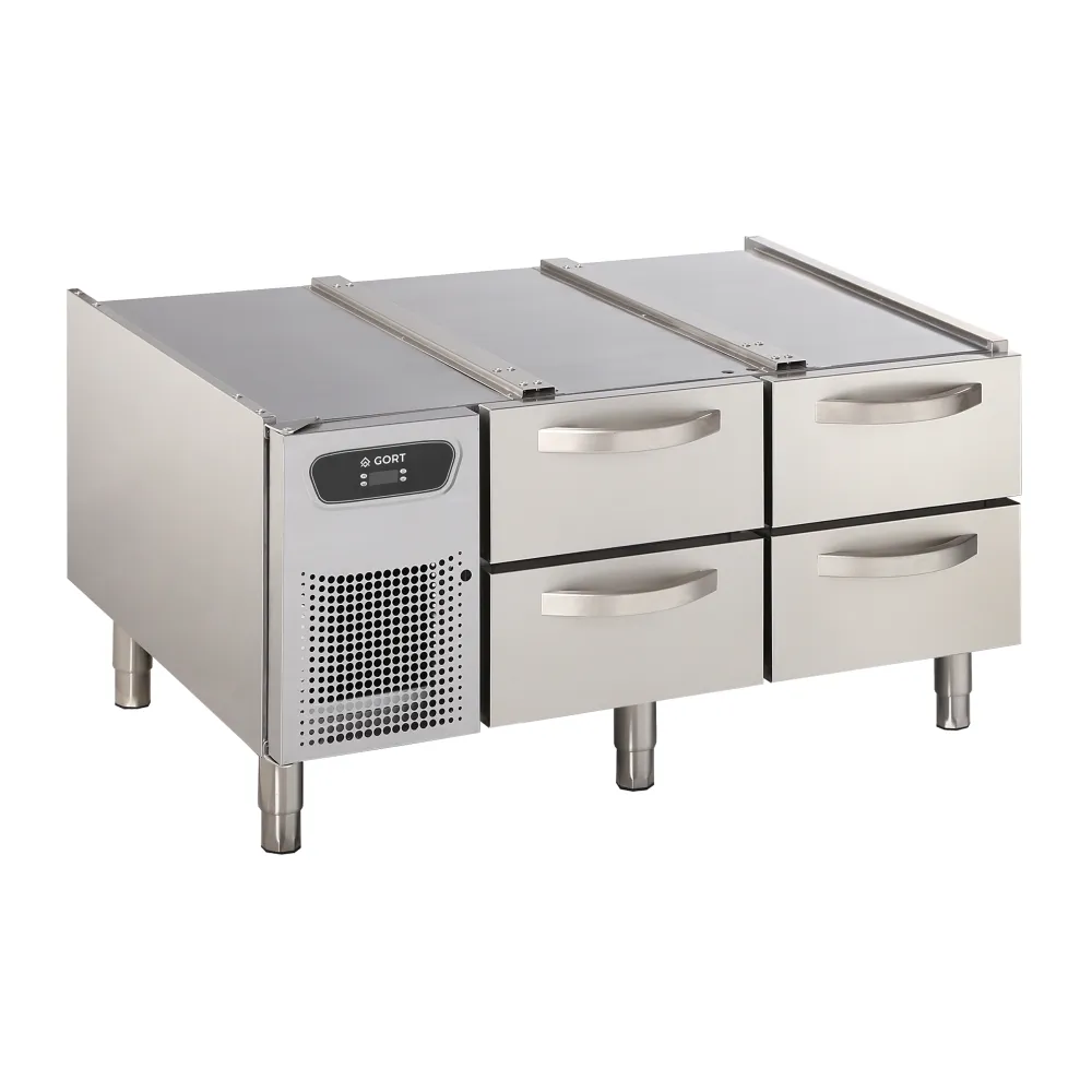 Versatile GN1/1 107L Refrigerated Base with Drawers