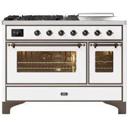 Ilve Majestic M12SDNE3 120cm 6 degļi + 1 paplašināta gatavošanas zona