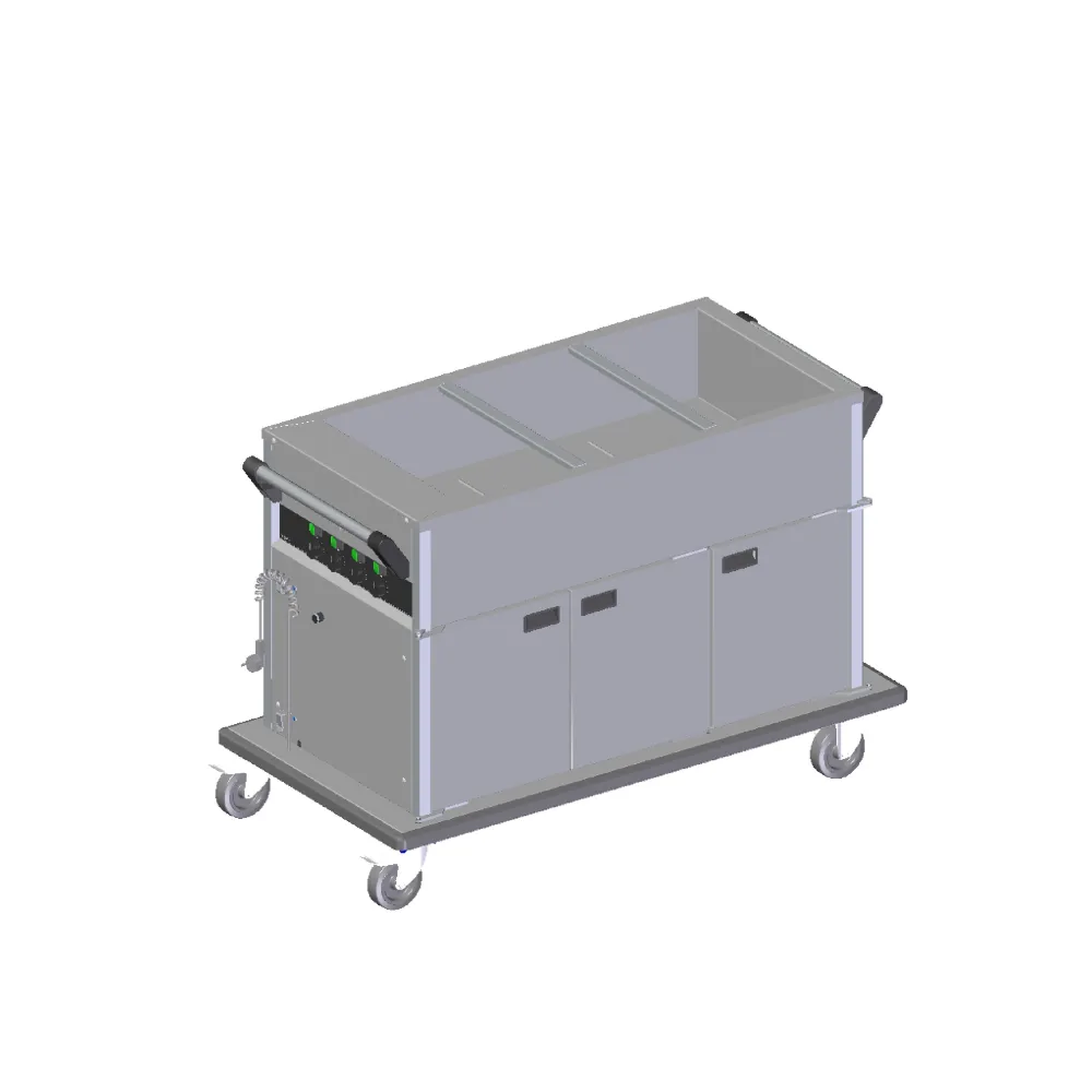 Versatile Marmite Trolley with Temperature Control