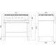 Panoramagic Induction Range Cooker by ILVE - 90 cm