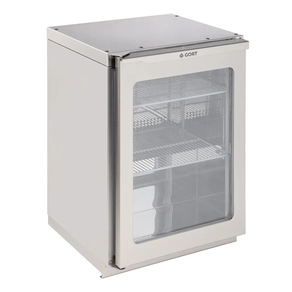 Sleek 88L Glass Door Bar Cooler