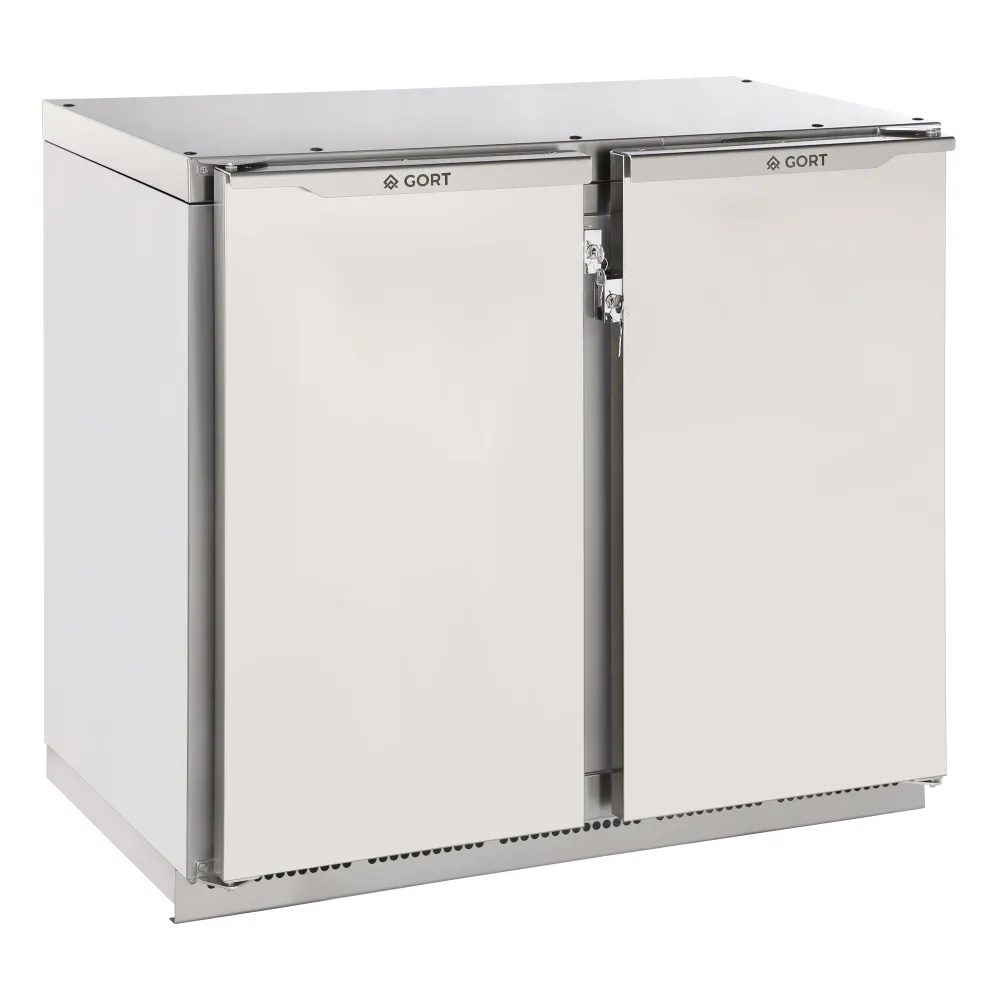 Dual-Door Bar Refrigerator
