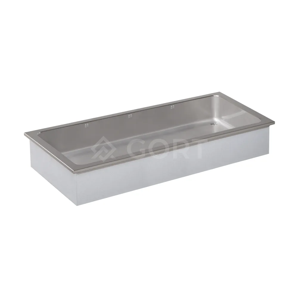 Stainless Steel Ice Storage Well for Bars
