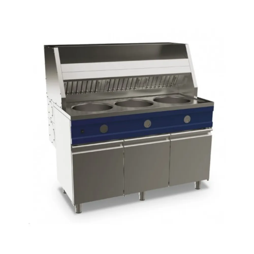 Commercial Gas Fryer - 3 x 13 Liters