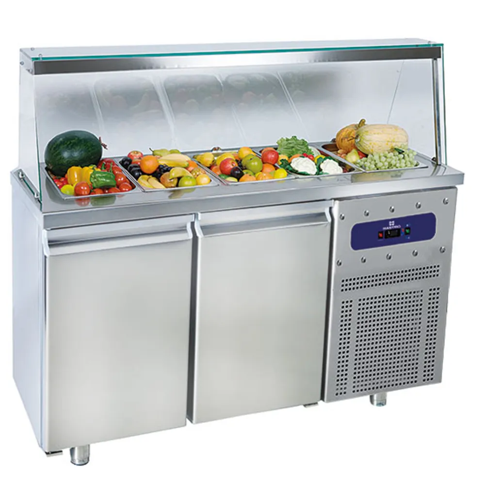 Versatile Salad Prep Refrigerator BNA0068