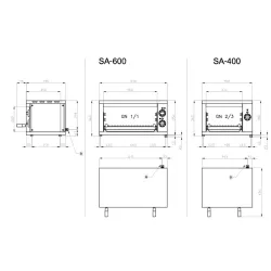 Salamandra tosteris  Mod SA-600 EM
