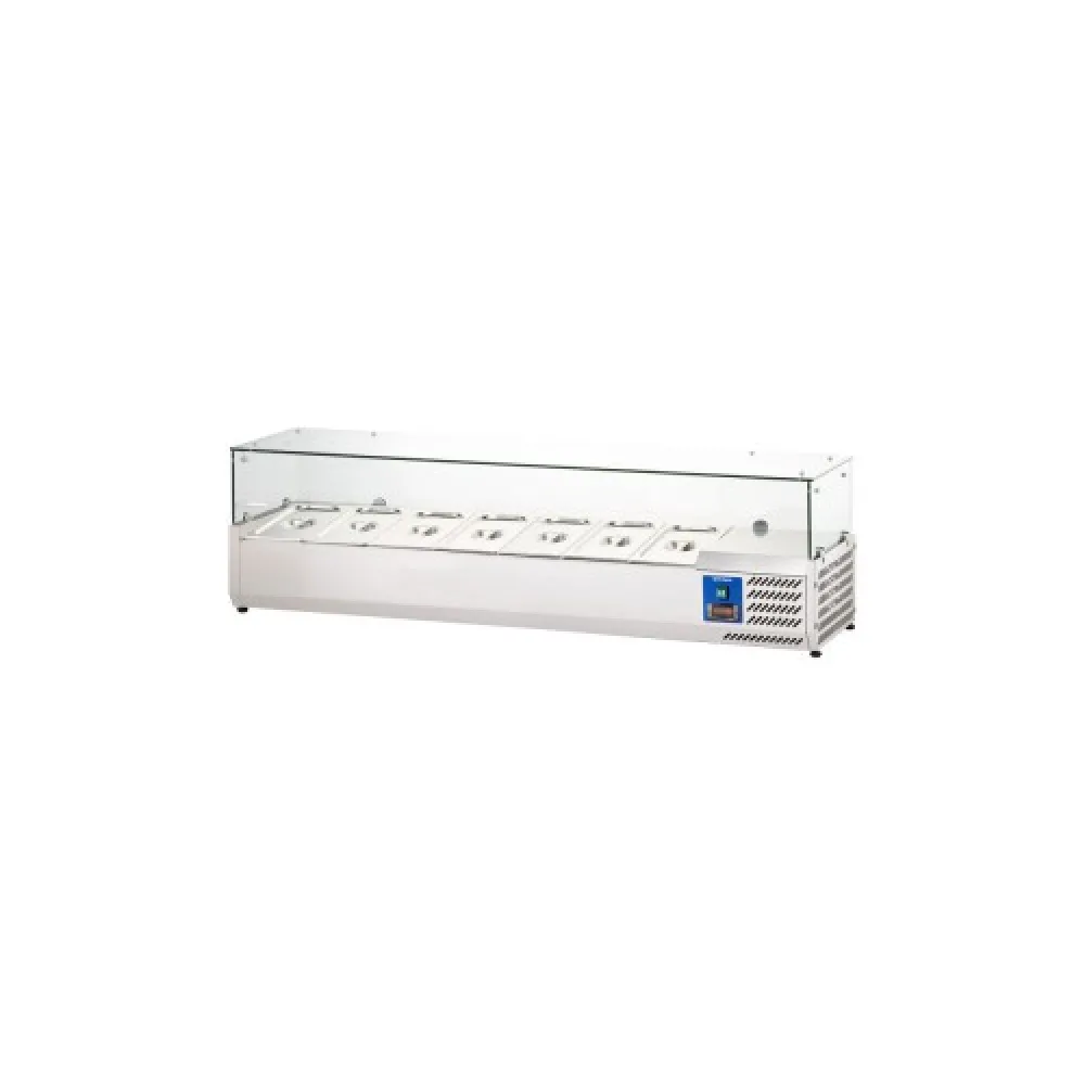 Bāra vitrīna ar stikla aizsargu 1500 mm