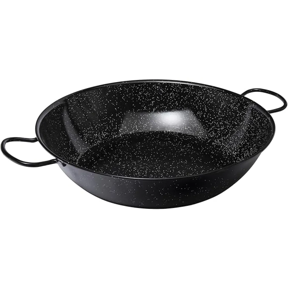 60 cm Enamel Coated Paella Pan - Culinary Delight