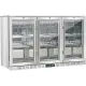 Réfrigérateur vitrine 308L en acier inoxydable