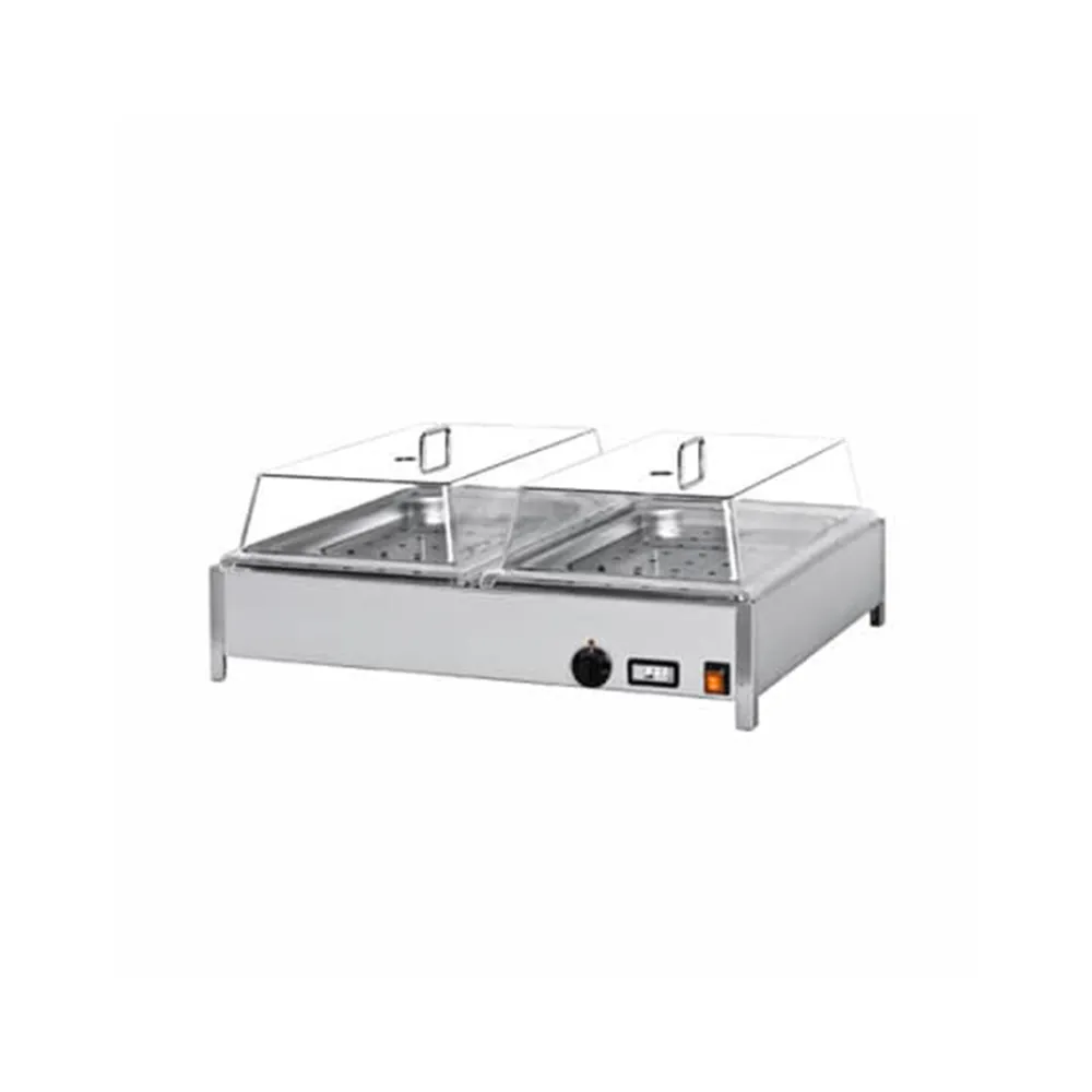 Elangrill GN2/2 VETRINETTE karštas marmitas