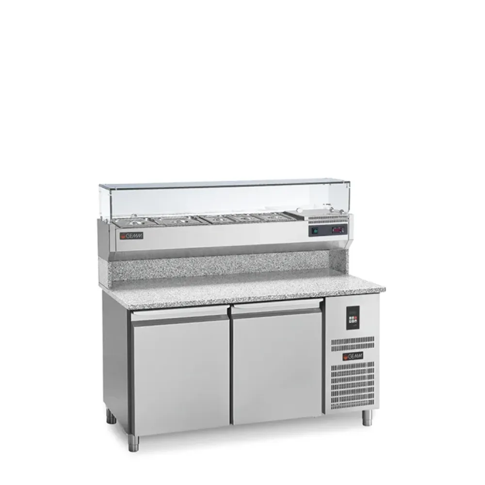 High-Performance Pizza Preparation Counter High-Performance Pizza Preparation Counter