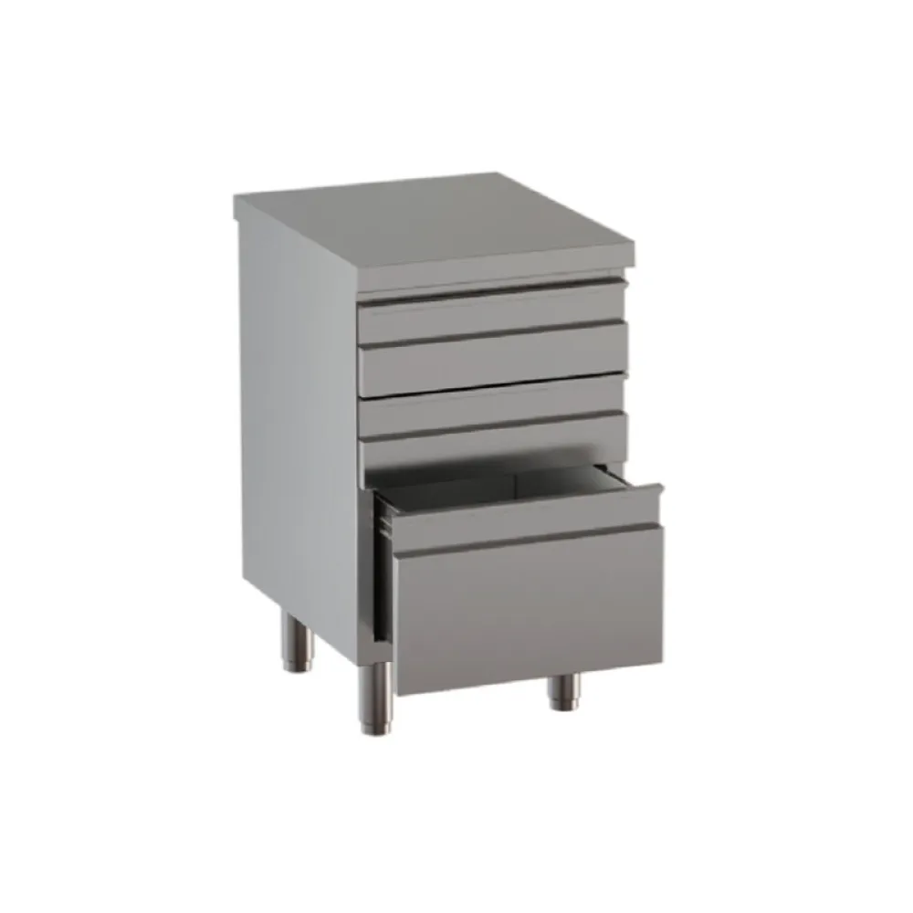 Table à tiroirs GEMM CPC/55 - Inox de qualité
