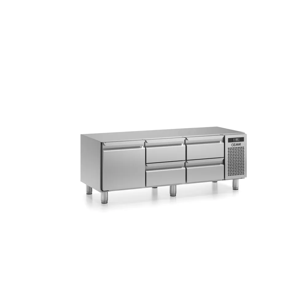 BRS/162 Sleek Kitchen Refrigerator with Drawers