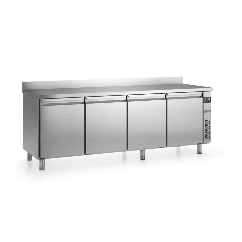 Versatile Table Freezer with Stainless Steel Finish
