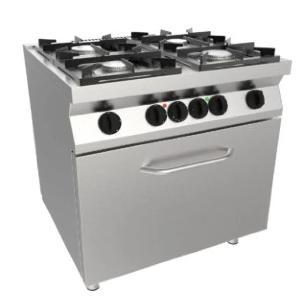 High-Efficiency Gas Stove with Electric Oven - FAST F7/KUG4LE
