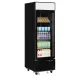 Professional 405L Commercial Freezer - Eye-catching Black Design