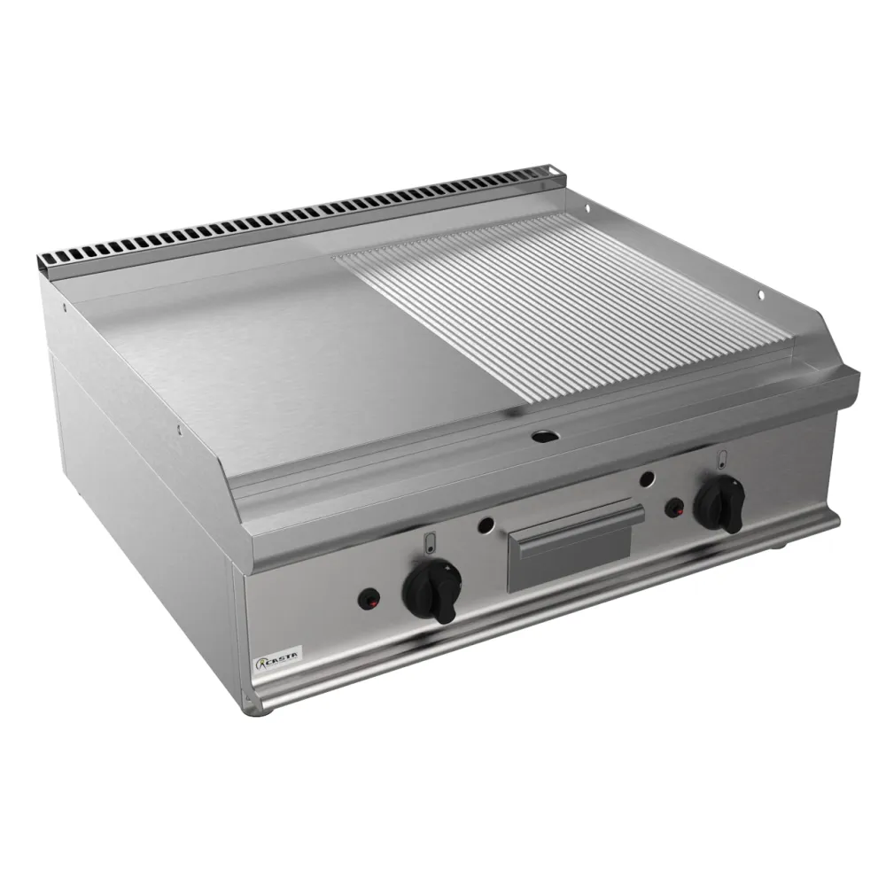 Ribbed Gas Griddle - Chef's Choice