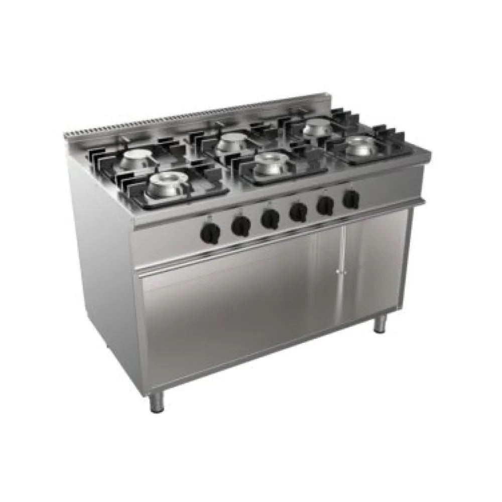 Heavy-Duty Gas Hob with Neutral Cabinet