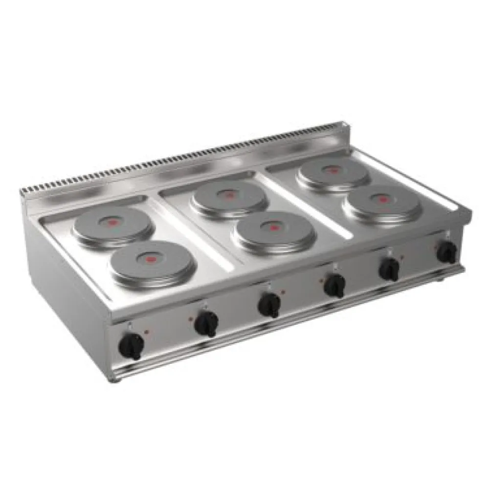 Electric Cooking Hob P7/CUET2BB EASY 700 for Cafés