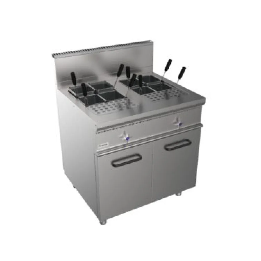 28L Dual Tank Gas Fryer for Perfect Pasta Cooking