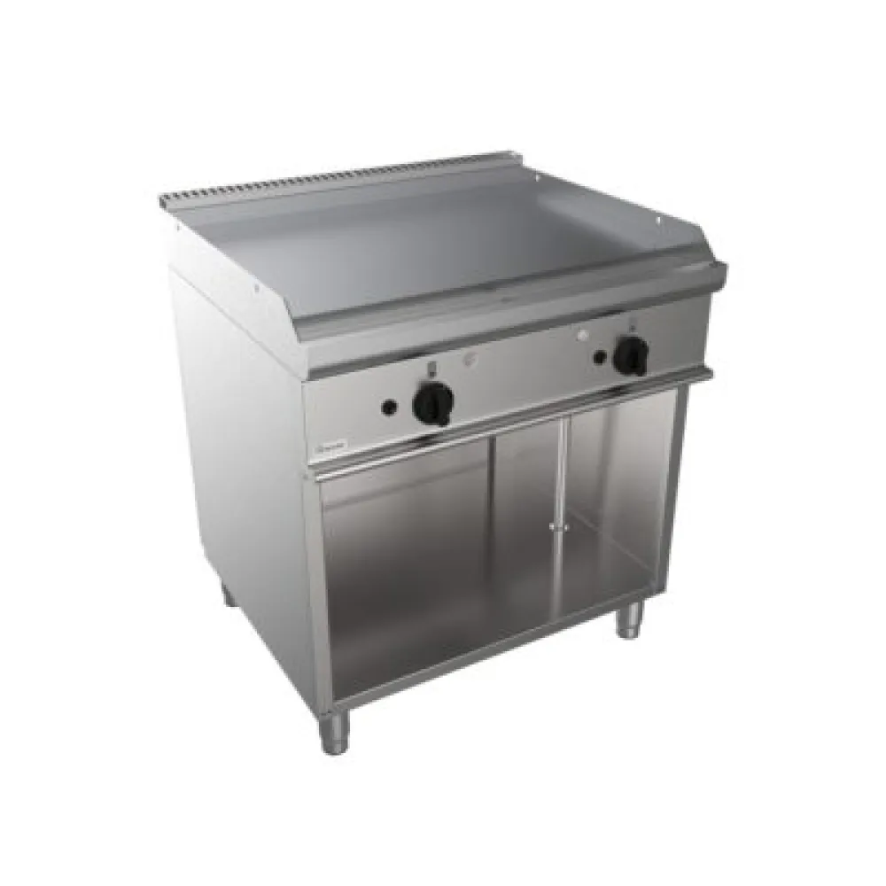 Gas smooth grill surface with neutral cabinet EASY 700 E7/KTG2BALK