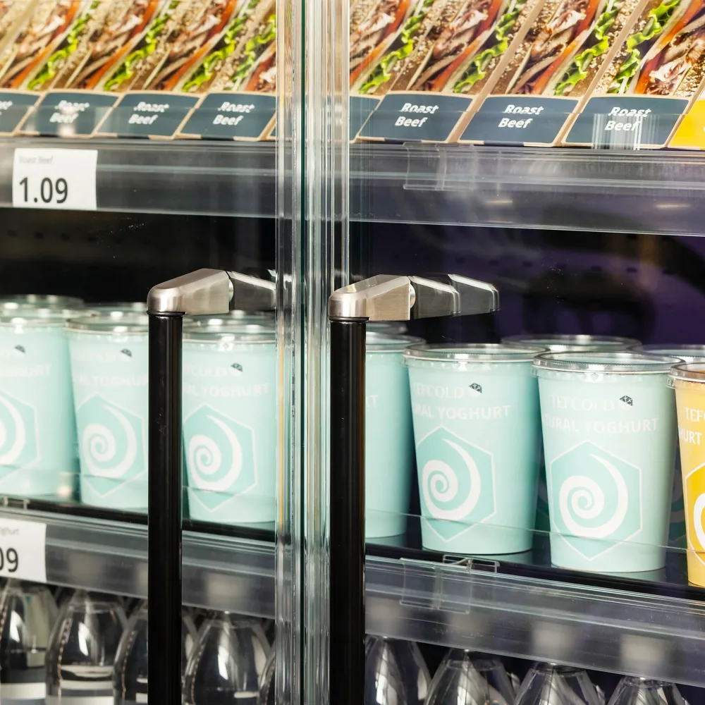 Vitrine Galaxy+ GP20FGD Maxi Noir - Économique et Pratique