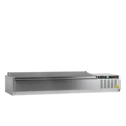 Showcase cooler with lid 6 GN1/3
