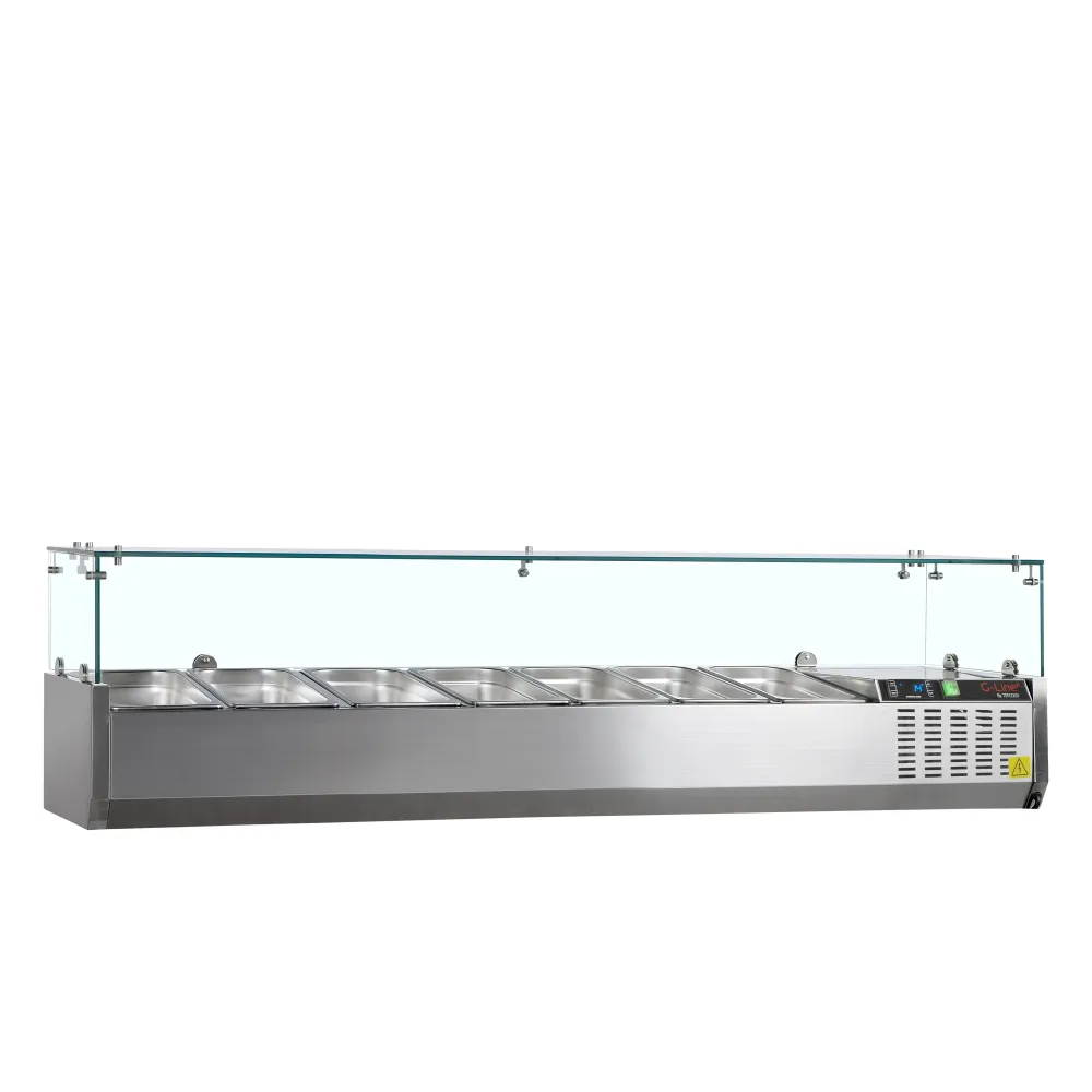 Vitrine Réfrigérée de Haute Qualité GVC 7 GN1/3